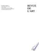 Revue de l'art
