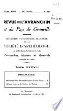 Revue de l'Avranchin et du pays de Granville