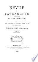 Revue de l'Avranchin et du pays de Granville