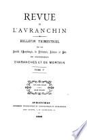 Revue de l'Avranchin