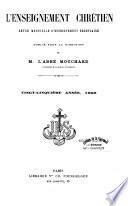 Revue de l'enseignement chrétien