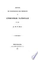 Revue de l'exposition des produits le l'industrie nationale en 1841