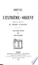 Revue de l'Extrême Orient