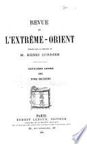Revue de l'Extreme-Orient