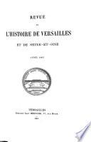 Revue de l'histoire de Versailles et de Seine-et-Otise