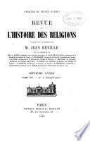 Revue de l'histoire des religions