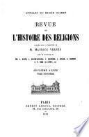 Revue de l'histoire des religions