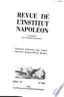 Revue de l'Institut Napoléon