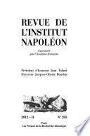 Revue de l'Institut Napoléon