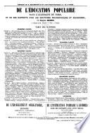Revue de l'instruction publique de la littérature et des sciences en France et dans les pays étrangers