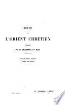Revue de l'Orient chrétien