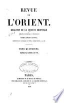 Revue de l'Orient