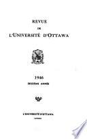 Revue de L'Université D'Ottawa