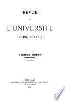 Revue de l'Université de Bruxelles