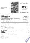 Revue de la Bibliothèque nationale de France