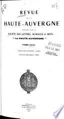 Revue de la Haute-Auvergne