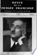 Revue de la pensée française