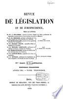 Revue de législation et de jurisprudence