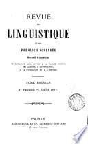 Revue de linguistique et de philologie comparée