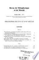 Revue de métaphysique et de morale