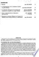 Revue de modification du comportement