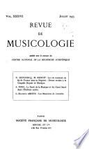 Revue de musicologie