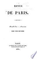Revue de Paris ...