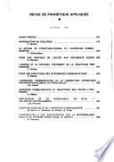 Revue de Phonétique Appliquée