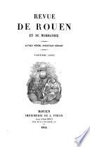 Revue de Rouen et de Normandie
