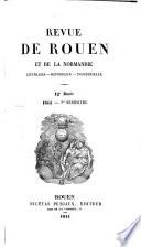Revue de Rouen et de Normandie