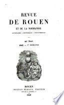 Revue de Rouen et de Normandie