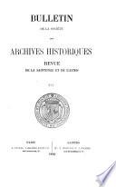 Revue de Saintonge & d'Aunis