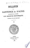 Revue de Saintonge & d'Aunis