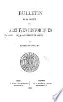 Revue de Saintonge & d'Aunis