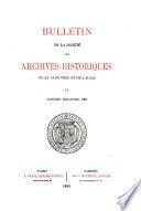 Revue de Saintonge & d'Aunis