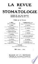 Revue de stomatologie