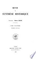 Revue de synthèse