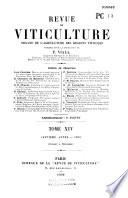 Revue de viticulture