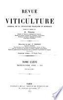 Revue de viticulture