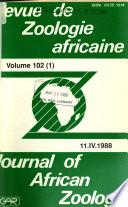 Revue de zoologie africaine