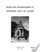 Revue des archéologues et historiens d'art de Louvain