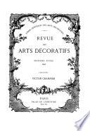 Revue des arts décoratifs