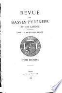 Revue des Basses-Pyrénées et des Landes