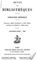 Revue des bibliothèques