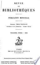 Revue des bibliothèques