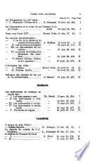 Revue des cours et conférences