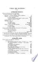 Revue des cours et conférences