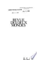 Revue des deux mondes