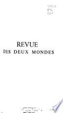 Revue des deux mondes