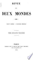 Revue Des Deux Mondes